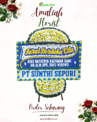 Papan Bunga Duka di Sindanggalih