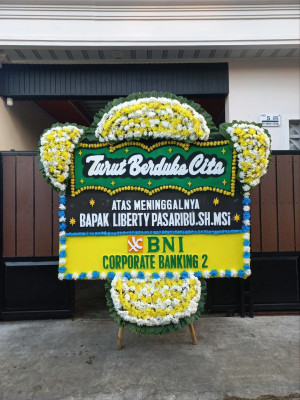 Papan Bunga Duka di Sindanggalih