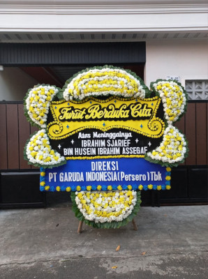 Papan Bunga Duka di Sindanggalih