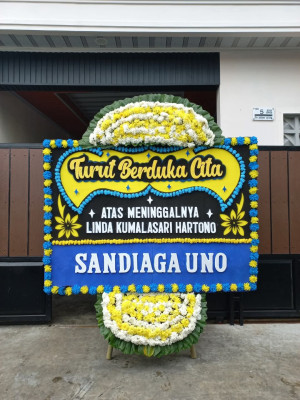 Papan Bunga Duka di Sindanggalih